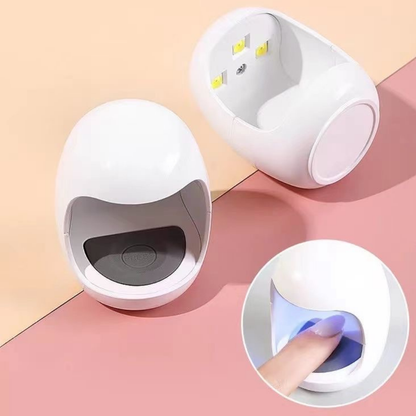Mini UV LED Nail Lamp 2W with USB and 2 Preset Timers (45s, 60s) 
