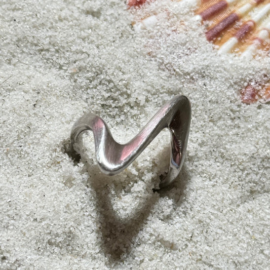 anello con una "Z" grande in argento