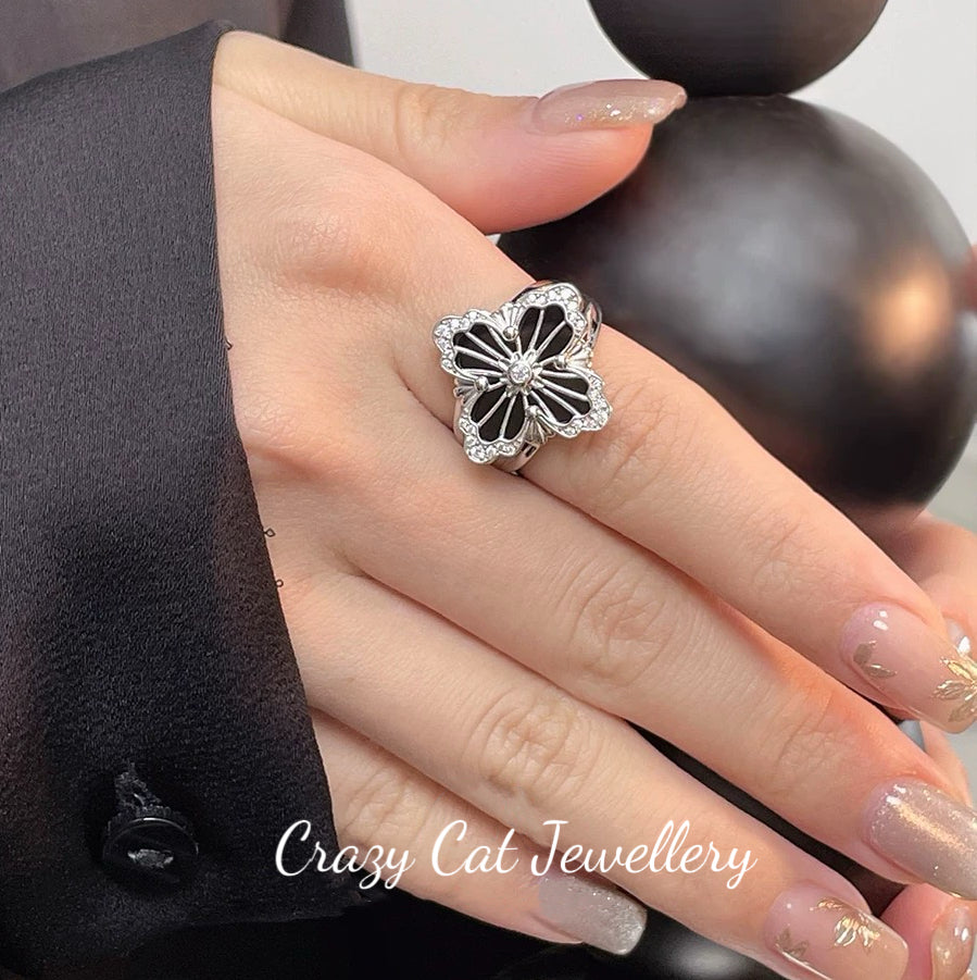 Anello quadrifoglio in Argento
